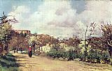 Vue de Louveciennes by Camille Pissarro